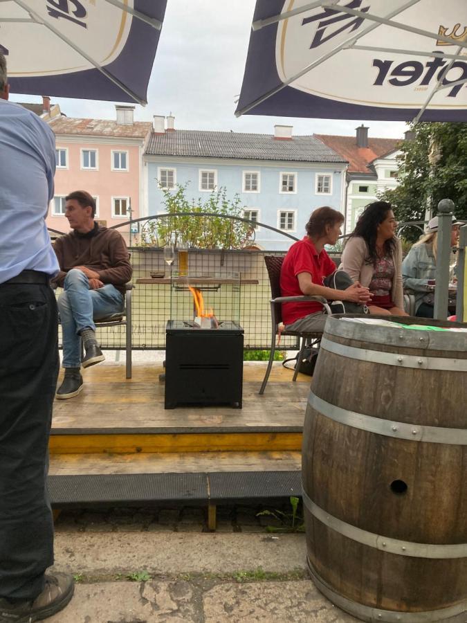 Pension Sunnseitn - Gasthof - Cafe - Weinkeller Haslach an der Mühl Zewnętrze zdjęcie